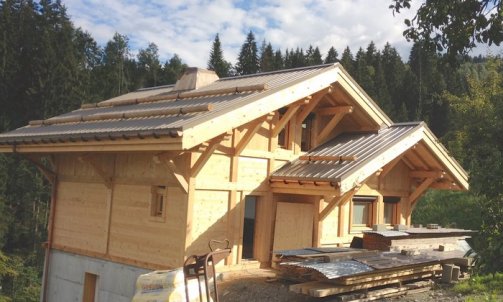 construction de chalet en bois Sallanches