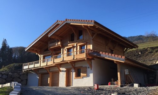 construction de chalet en bois Sallanches